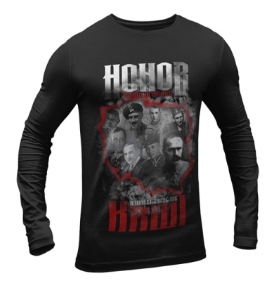 Bluzka termoaktywna HONOR WE KRWI